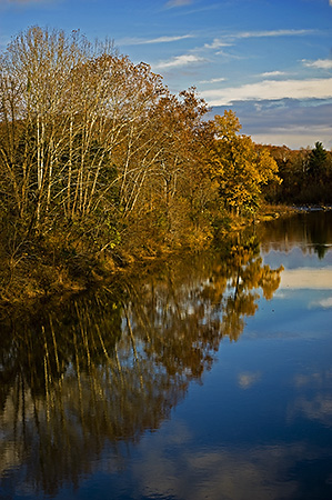 Fall Reflections on the Maury River, VA